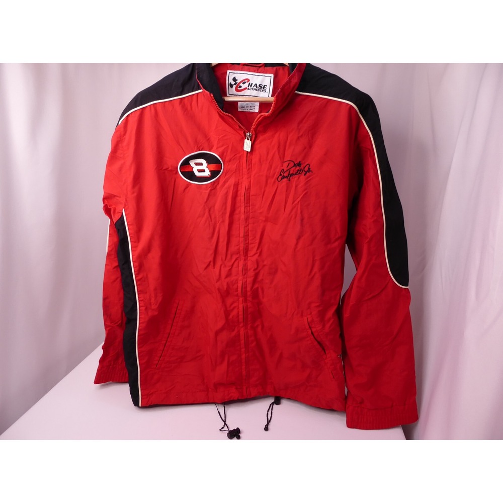 #8 Dale Earnhardt Jr Chase Authentics Windbreaker Jacket Large